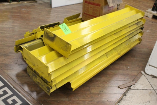 Pallet Of Warehouse Guard-Rail Items