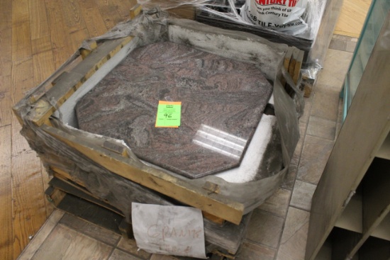 Crate Of Granite Tabletops