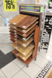 Merchandiser W/ Assorted Laminate Floor Samples