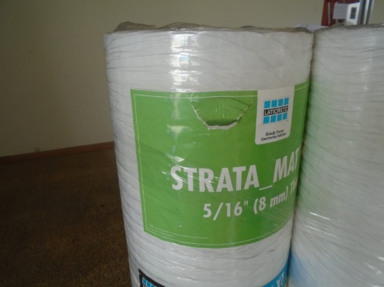 Pallet Of Laticrete Stata-Mat Rolls (Itasca)