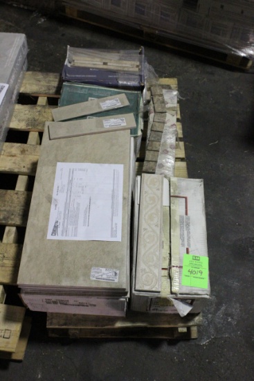 Pallet Of Assorted Tile (Cicero)