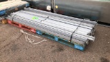 Pallet Of 94” Beams And 46” Supports For Racking