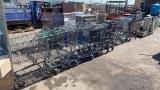 Assorted shopping carts