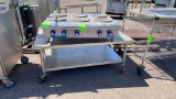 Imperial 6 Burner with stainless equip stand