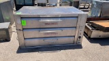 Blodgett 3 deck pizza oven