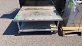 4ft x 37 x 21 stainless steel table