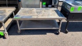 53in x 37in stainless equipment stand