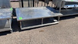 65in x 37in stainless equipment stand