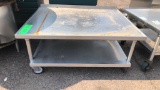 4’ Stainless Steel Equipment Stand On Casters