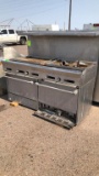 US Range Double Oven W/ Flat Griddle