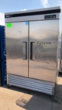 Turbo Air Two Door Stainless Freezer