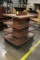 4 Tier Wooden Merchandiser