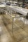 6' Polytop Table Frame W/ Backsplash