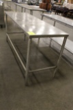 6' Stainless Steel Table