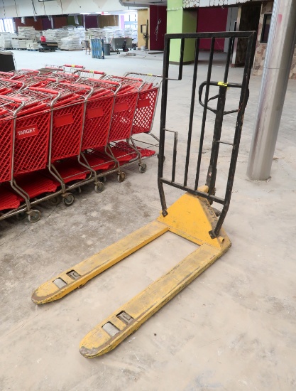 Hyster pallet jack, not lifting