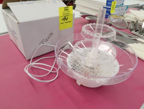 table-top water fountain, missing parts