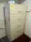 5-drawer lateral file cabinet