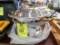 chafing dish, round