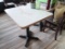 rectangular cafe tables, w/ laminate top
