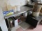 stainless table w/ backsplash & undershelf