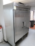 True stainless refrigerator