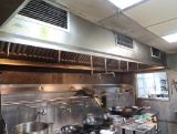 exhaust hoods w/ ProTex fire supression system