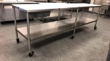 10’ Polytop Table On Casters