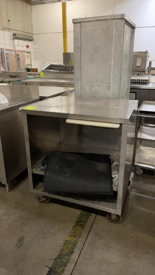 Stainless Sample Cart