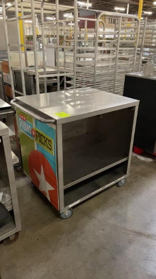 Stainless Sample Cart