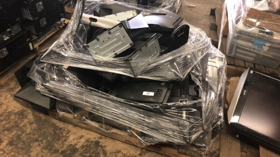 Pallet Of Assorted Computer Monitors