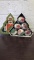 X-Mas Tree Frosted Ornament Sets