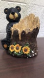 Bear W/ Tree Stump Candy Dishes