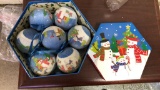 Merry Snowmen Ornament Sets