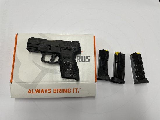 PISTOL, TAURUS G2C, 9MM (BRAZIL// TAURUS INTERNATIONAL MANUFACTURING, USA)