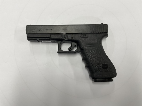PISTOL, GLOCK 21C, .45 CALIBER (AUSTRIA), WITH MAGAZINE