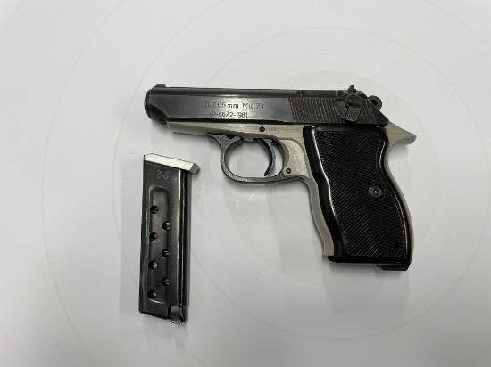 PISTOL, FEG 74, .32 CALIBER (HUNGARY/ CAI, VT), WITH MAGAZINE