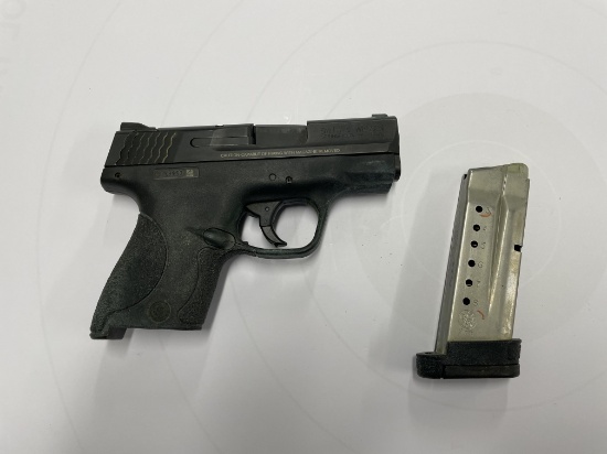 PISTOL, SMITH & WESSON MP 9 SHIELD, 9MM (USA), WITH MAGAZINE