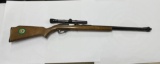RIFLE, MARLIN 60 (JC PENNY FOREMOST 6660), .22 CALIBER (USA) WITH SCOPE