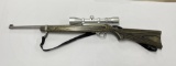 RIFLE, RUGER 10/22, .22 CALIBER (USA), WITH SCOPE