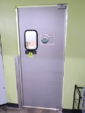 aluminum crash door