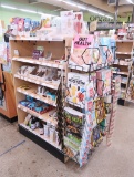 checkstand merchandiser w/ magazing rack