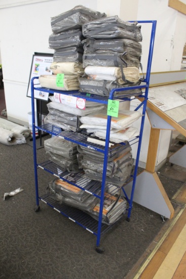 Four-Tier Merchandiser On Casters