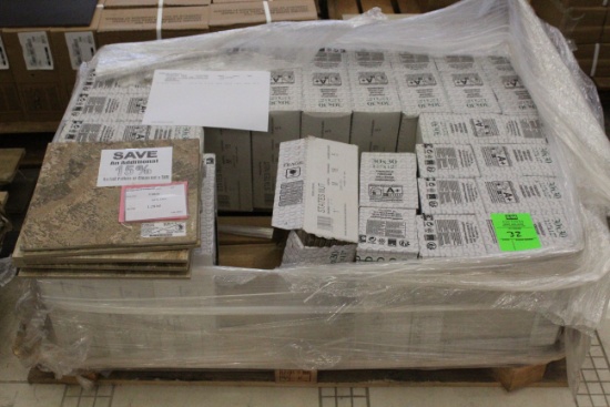 Pallet Of La Platera 12" x 12" Nut Tile