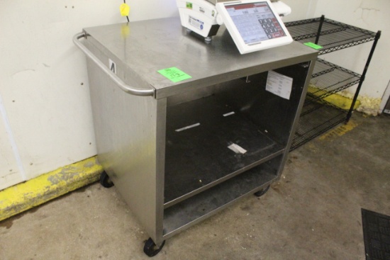Stainless Demo/Sample Cart