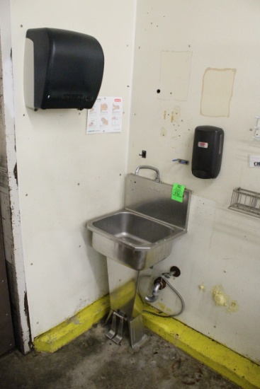 Foot-Operated Hand Sink