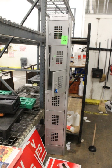 6 Hole Employee Locker