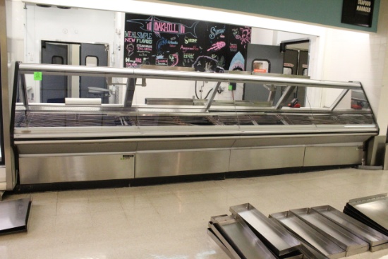 16' Run Of 2012 Southern CaseArts Slant Glass Meat Cases