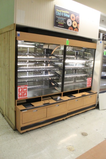 Lighted Dry Pastry Display Cases
