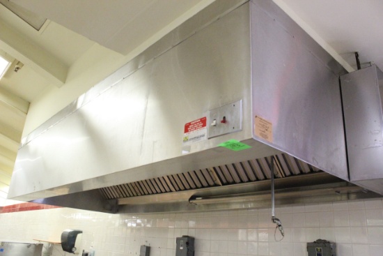 11' Kitchen Exhaust Hood (No Rooftop)