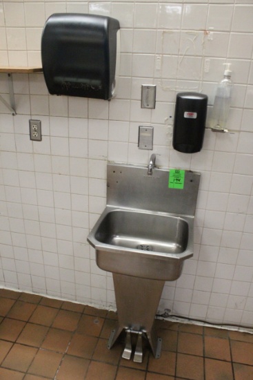 Foot-Operated Hand Sink